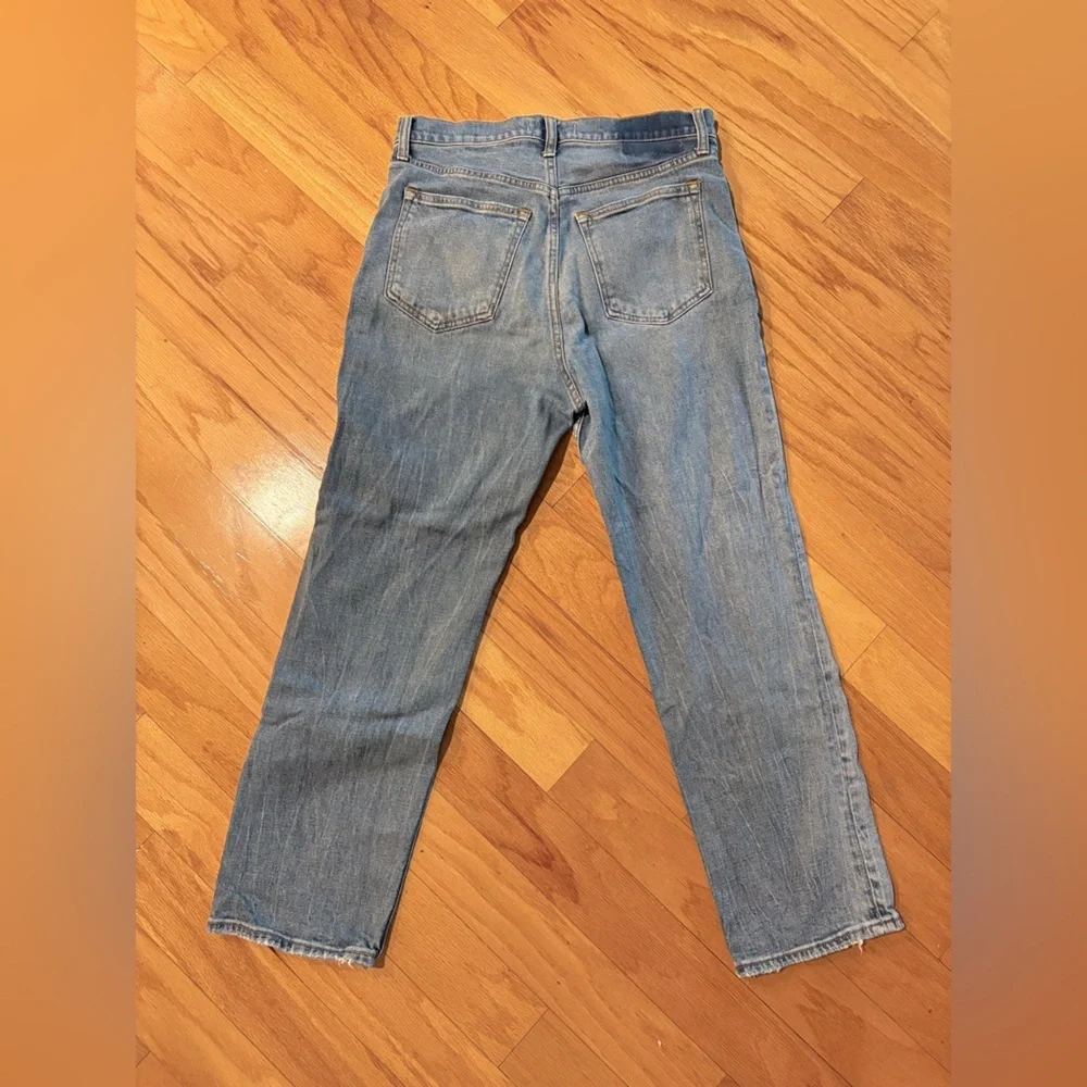 Abercrombie & Fitch Light Blue Straight Leg Jeans
